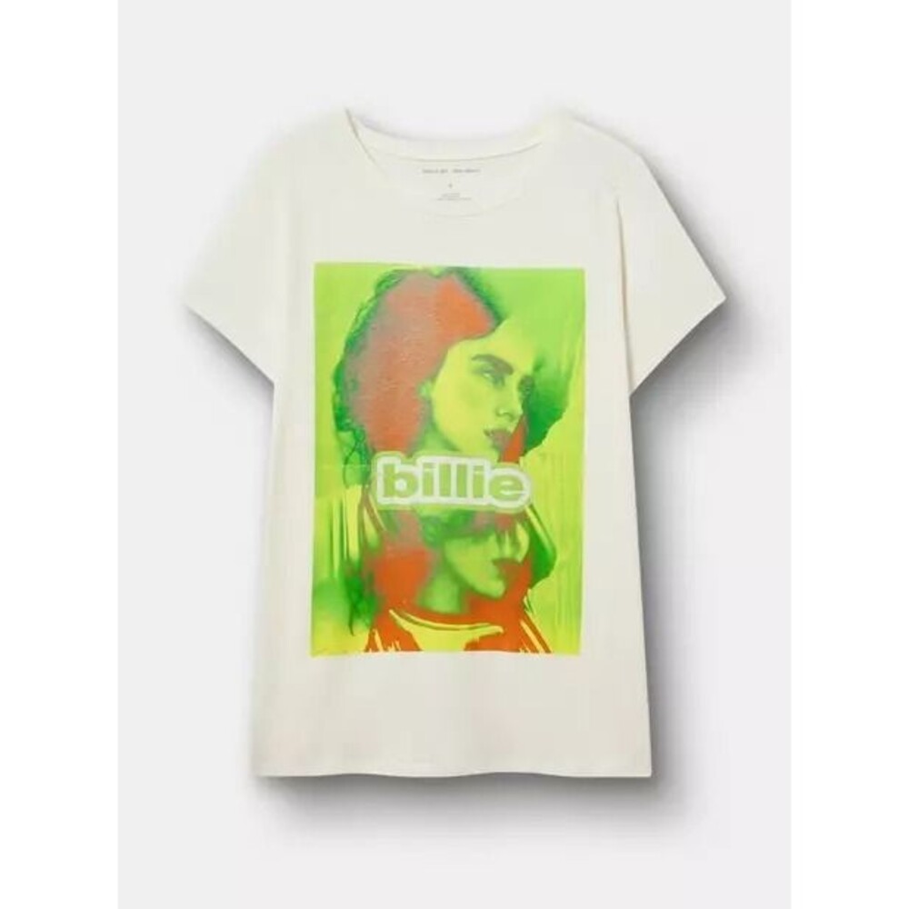 Billie Eilish Classic Cotton Jersey Tee L